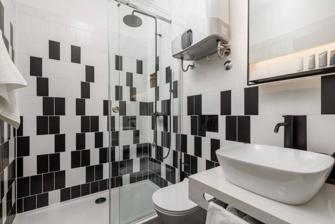SOBA ARTQART BLACK, Apartmani Art Quart Rijeka